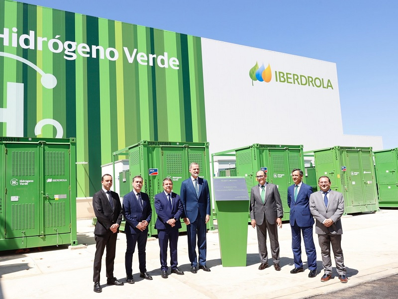 Iberdrola inauguró la mayor planta de producción de hidrógeno verde de Europa