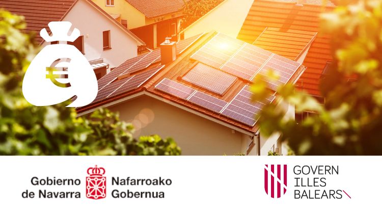 Para Baleares y Navarra. Se destinan €11,5 millones más para fomentar el autoconsumo fotovoltaico