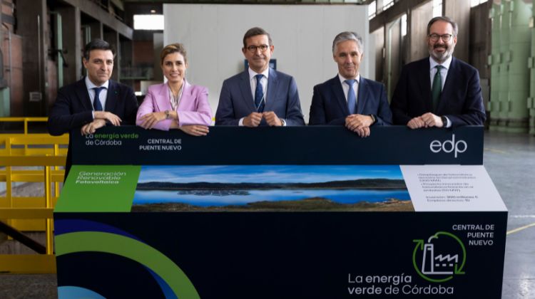 Por 400 MW. EDP avanza con un parque fotovoltaico flotante, parques terrestres, una central de biomasa en Córdoba
