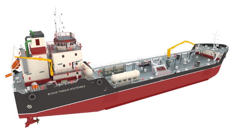 Descarbonizar la industria naval. Sener culmina el diseño de un buque tanker de biocombustibles capaz de capturar CO2