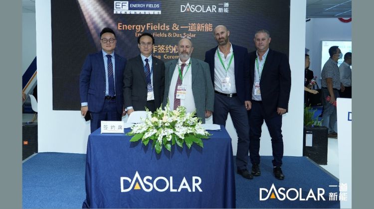 Expansión mundial. DAS Solar firma acuerdo de cooperación con Energy Fields Israel