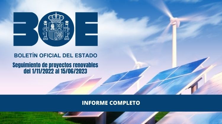 Tramitación de proyectos renovables Hito administrativo autorización administrativa construcción España BOE Fotovoltaica Eólica