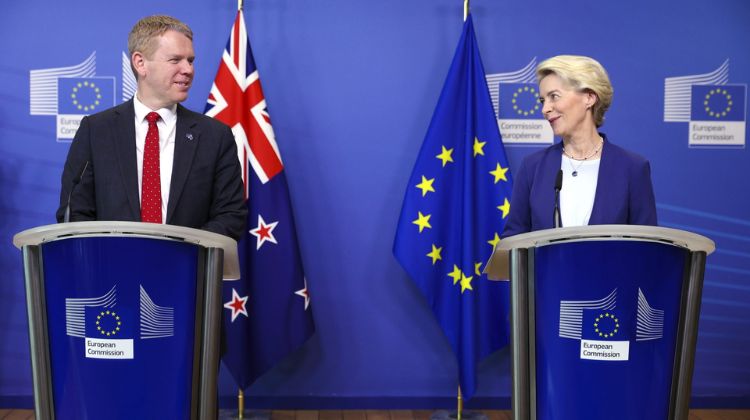 Alianza Nueva Zelanda Unión Europea Horizonte
