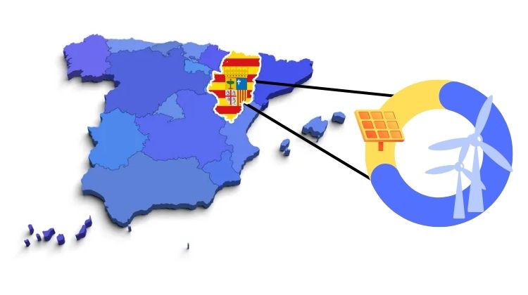 Más de 12 GW. Aragón es la segunda comunidad con más MW renovables en tramitación y Forestalia es dueña del 72%