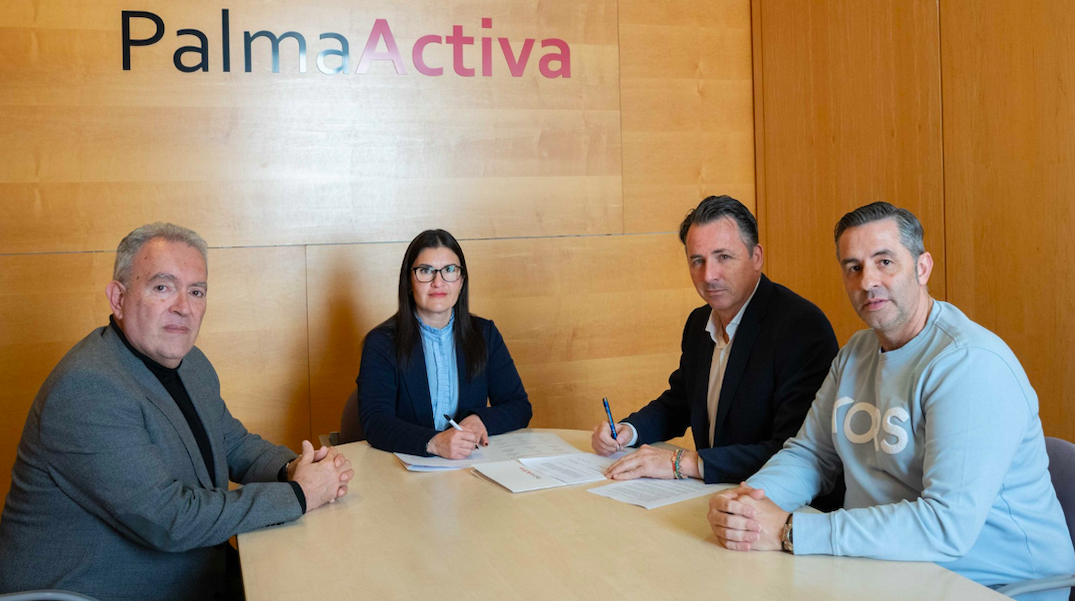 PalmaActiva firma un acuerdo de colaboración con la empresa Vertitex